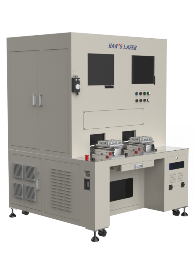 Sistem de sudare cu laser, cvasi-sincron (masă glisantă, cu două stații), SWE-QS300-Y2