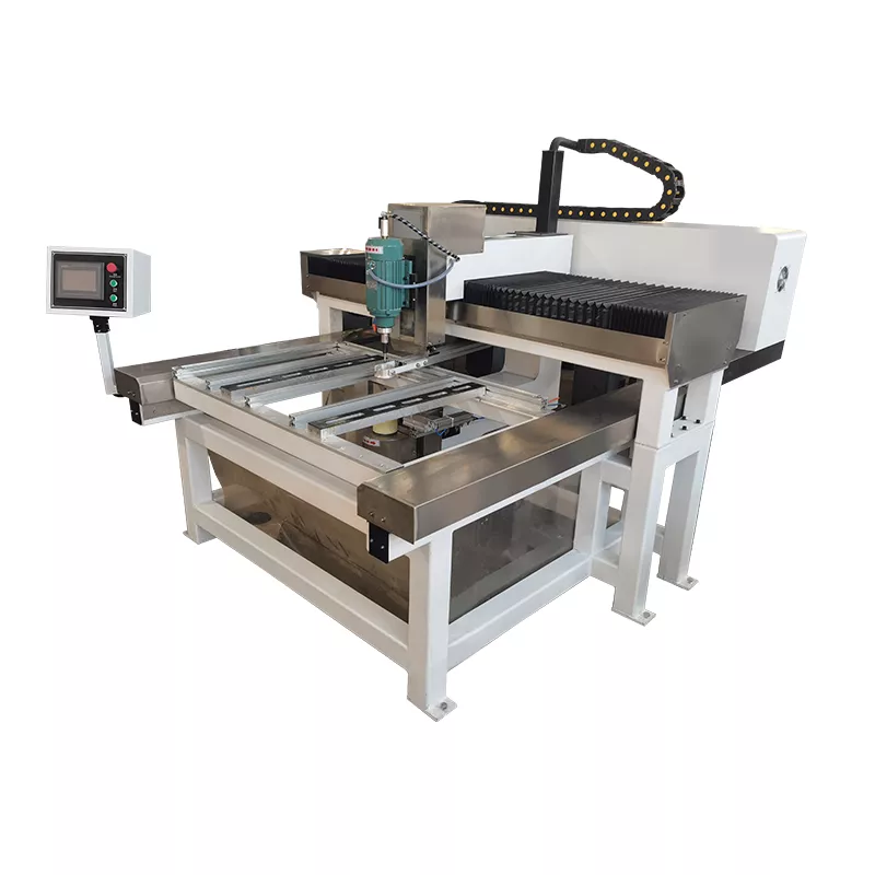 iGOLDENCNC iGA-CNC — Echipament CNC Complet Automat de Găurit Sticlă 1