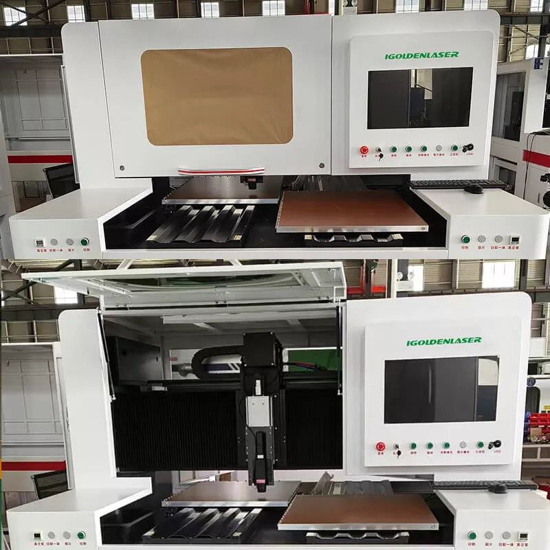 iGOLDENCNC iGR-LC6080 — Echipament de Tăiere Laser Picosecundă pentru Sticlă 2